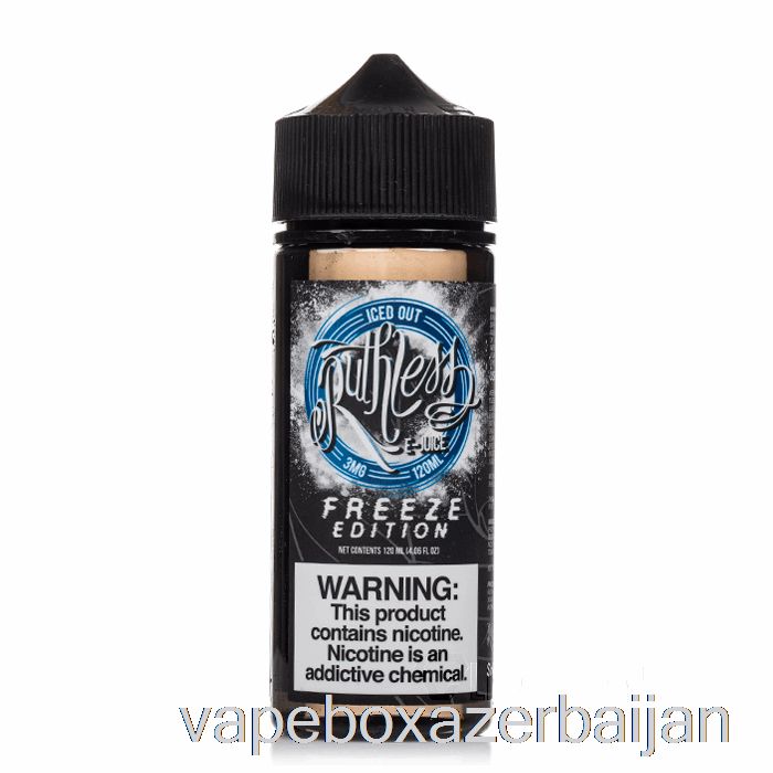 E-Juice Vape Iced Out - Freeze Edition - Ruthless Vapor - 120mL 0mg